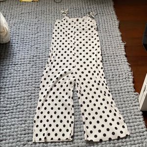 Zara Girls polka dot romper
